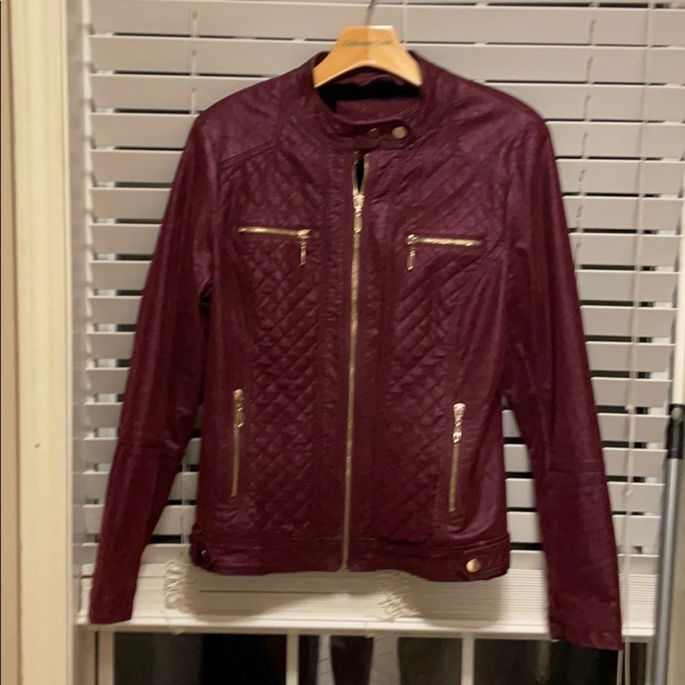 Kate and Mallory/ waist length fur insulated coat